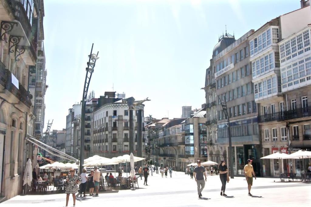 En Un Edificio Senorial: Duplex Totalmente Nuevo. Apartment วิโก ภายนอก รูปภาพ